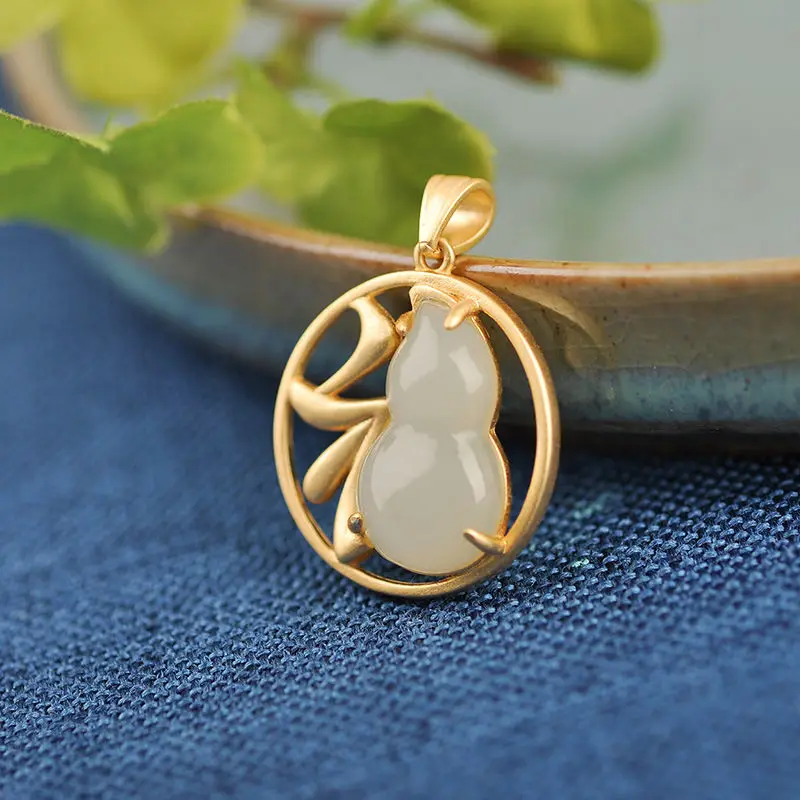 Natural Hetian White Jade Female Pendant Vintage Court Style S925 Sterling Silver Ancient Style Lucky Pendant Hetian Jade
Natural Hetian White Jade Female Pendant Vintage Court Style S925 Sterling Silver Ancient Style Lucky Pendant Hetian Jade