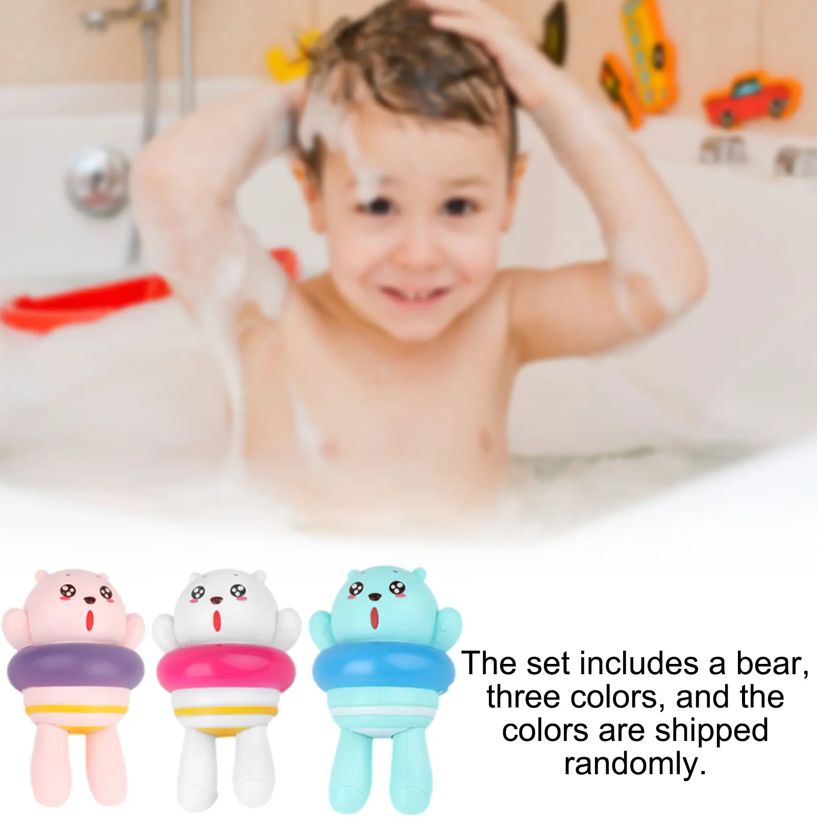 Bathing Bear Doll Playing In The Water Clockwork Toy Swimming Classes Summer Play Water Bath Doll Water Spray Bath Fun Kid Toy
Bathing Bear Doll Playing In The Water Clockwork Toy Swimming Classes Summer Play Water Bath Doll Water Spray Bath Fun Kid Toy