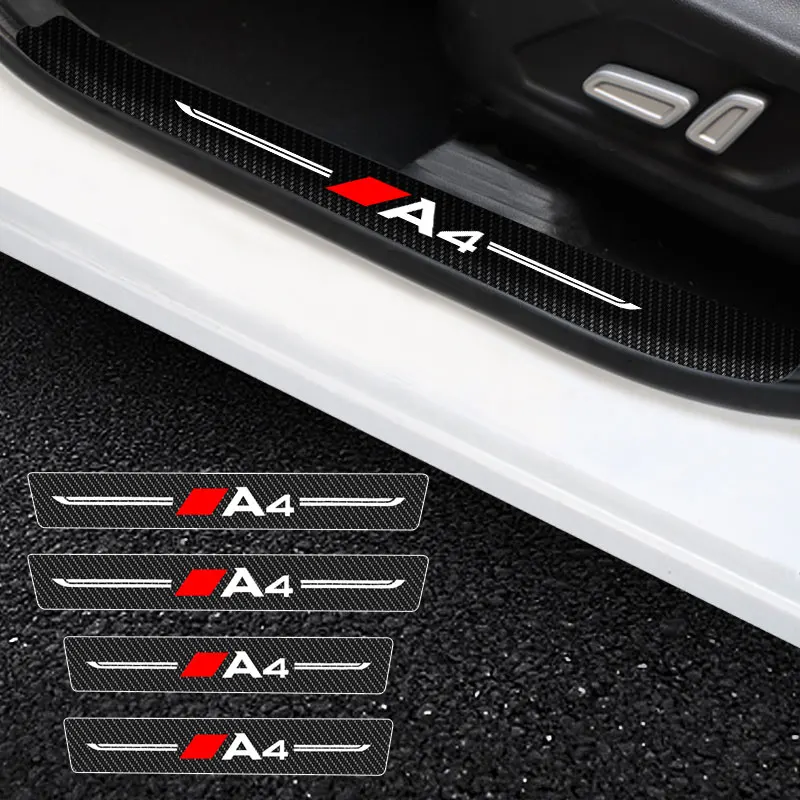 Car Door Threshold Scuff Plate Carbon Fiber Sill Protector Stickers For Audi A4 2014 2015-2020 2021 Auto Door Entry Pedal Guards
Car Door Threshold Scuff Plate Carbon Fiber Sill Protector Stickers For Audi A4 2014 2015-2020 2021 Auto Door Entry Pedal Guards