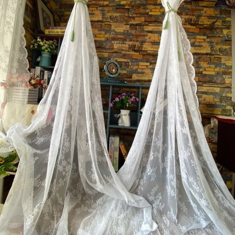 Nordic Lace Tulle American Jacquard Light Luxury High-end Romantic Modern Simple Balcony Curtains for Living Dining Room Bedroom
Nordic Lace Tulle American Jacquard Light Luxury High-end Romantic Modern Simple Balcony Curtains for Living Dining Room Bedroom