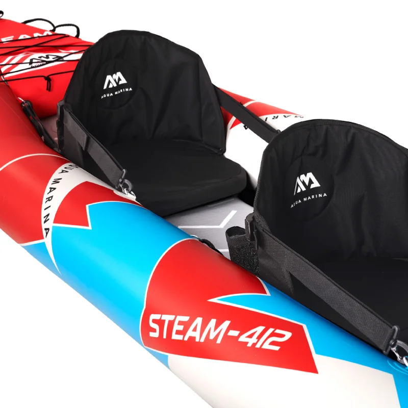 Aqua Marina Kayak 412x80CM Steam Turbulent Double Inflatable Boat DWF Brushed Bottom Sports Canoe
Aqua Marina Kayak 412x80CM Steam Turbulent Double Inflatable Boat DWF Brushed Bottom Sports Canoe