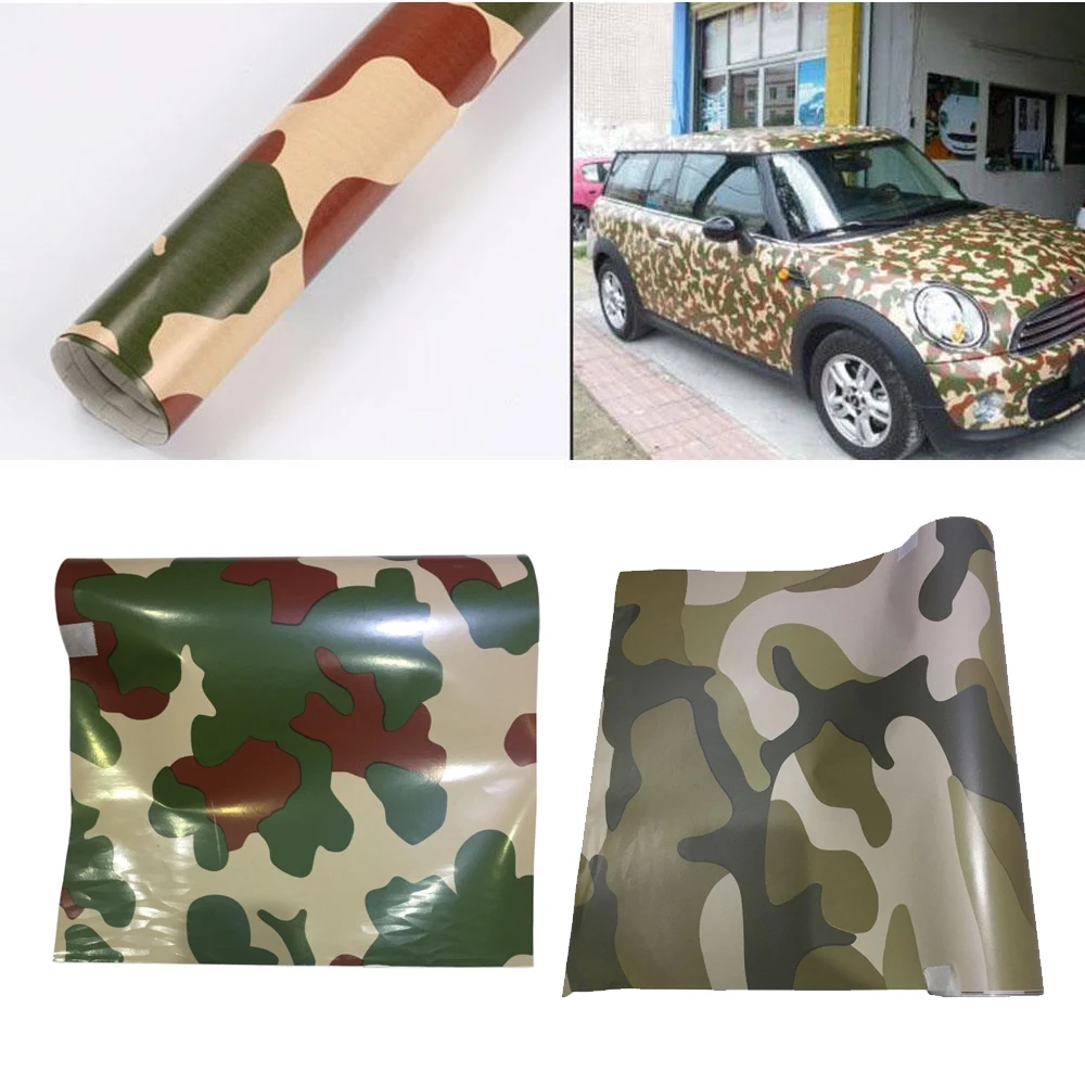 Car Wrap Car Sticker Wrap Personality Car Camouflage Wrap Color Change Film 50x152cm PVC Protective Car Wrap Sheet
Car Wrap Car Sticker Wrap Personality Car Camouflage Wrap Color Change Film 50x152cm PVC Protective Car Wrap Sheet