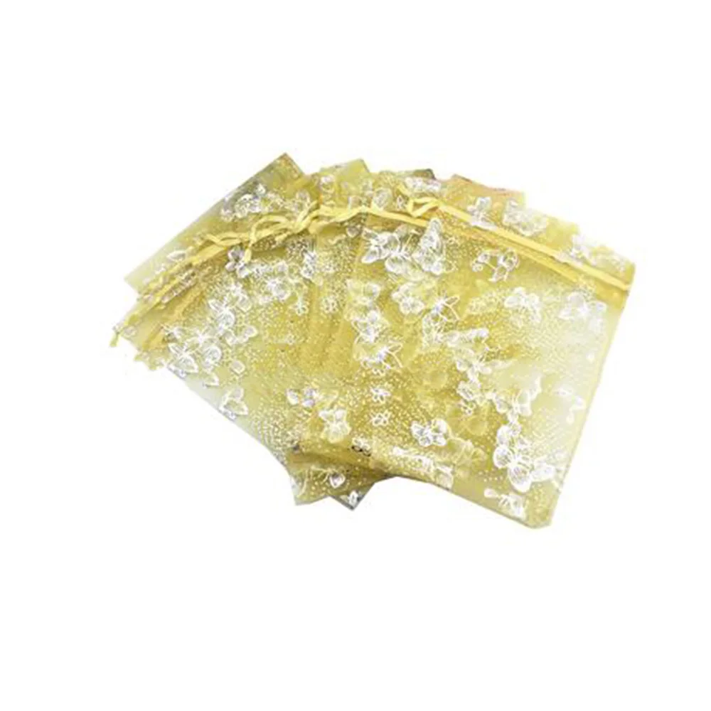 100pcs 10x12cm Butterfly Organza Bag Jewelry Packing Drawstring Bag Pouch Christmas Wedding Voile Gift Bag
100pcs 10x12cm Butterfly Organza Bag Jewelry Packing Drawstring Bag Pouch Christmas Wedding Voile Gift Bag