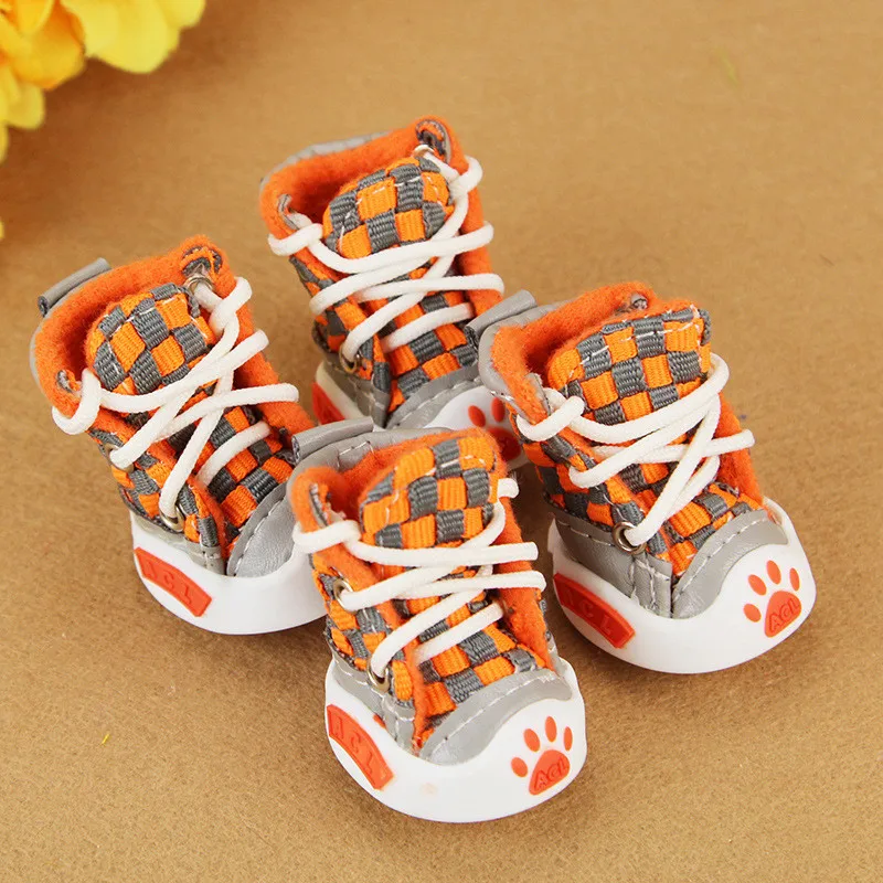 4pcs Winter Dog Pet Shoes Anti-slip Snow Boots for Small Dogs Thick Cat Puppy Shoes Socks Pet Boots for Chihuahua Yorkshire
4pcs Winter Dog Pet Shoes Anti-slip Snow Boots for Small Dogs Thick Cat Puppy Shoes Socks Pet Boots for Chihuahua Yorkshire