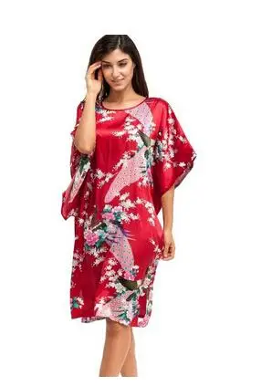 Plus Size Black Women's Summer Lounge Robe Lady New Sexy Home Dress Rayon Nightgown Large Loose Sleepwear Bathrobe Gown S002-B
Plus Size Black Women's Summer Lounge Robe Lady New Sexy Home Dress Rayon Nightgown Large Loose Sleepwear Bathrobe Gown S002-B
