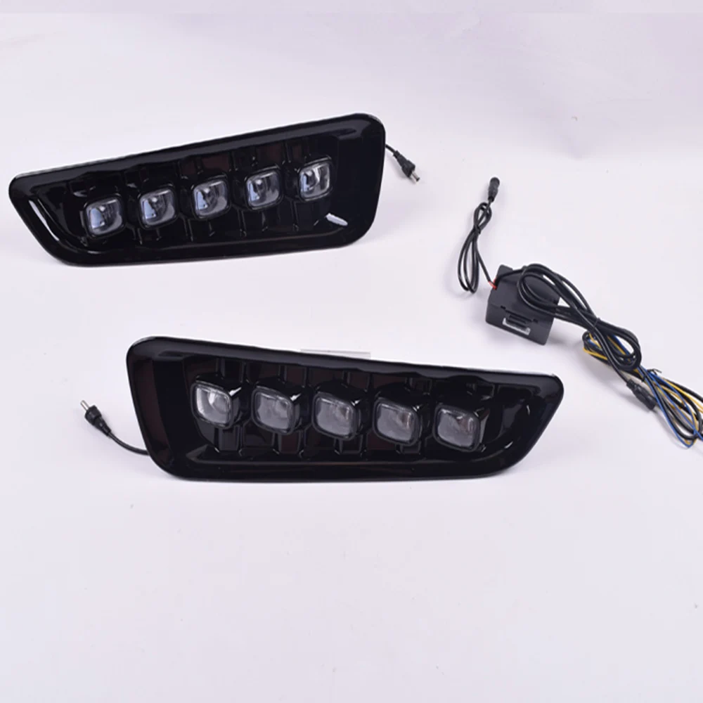 ECAHAYAKU 2 Pcs DRL LED Daytime Running Lights Fog Lamp For Ford Raptor F150 2017 2018 with Turn Signal Yellow style relay 12V
ECAHAYAKU 2 Pcs DRL LED Daytime Running Lights Fog Lamp For Ford Raptor F150 2017 2018 with Turn Signal Yellow style relay 12V
