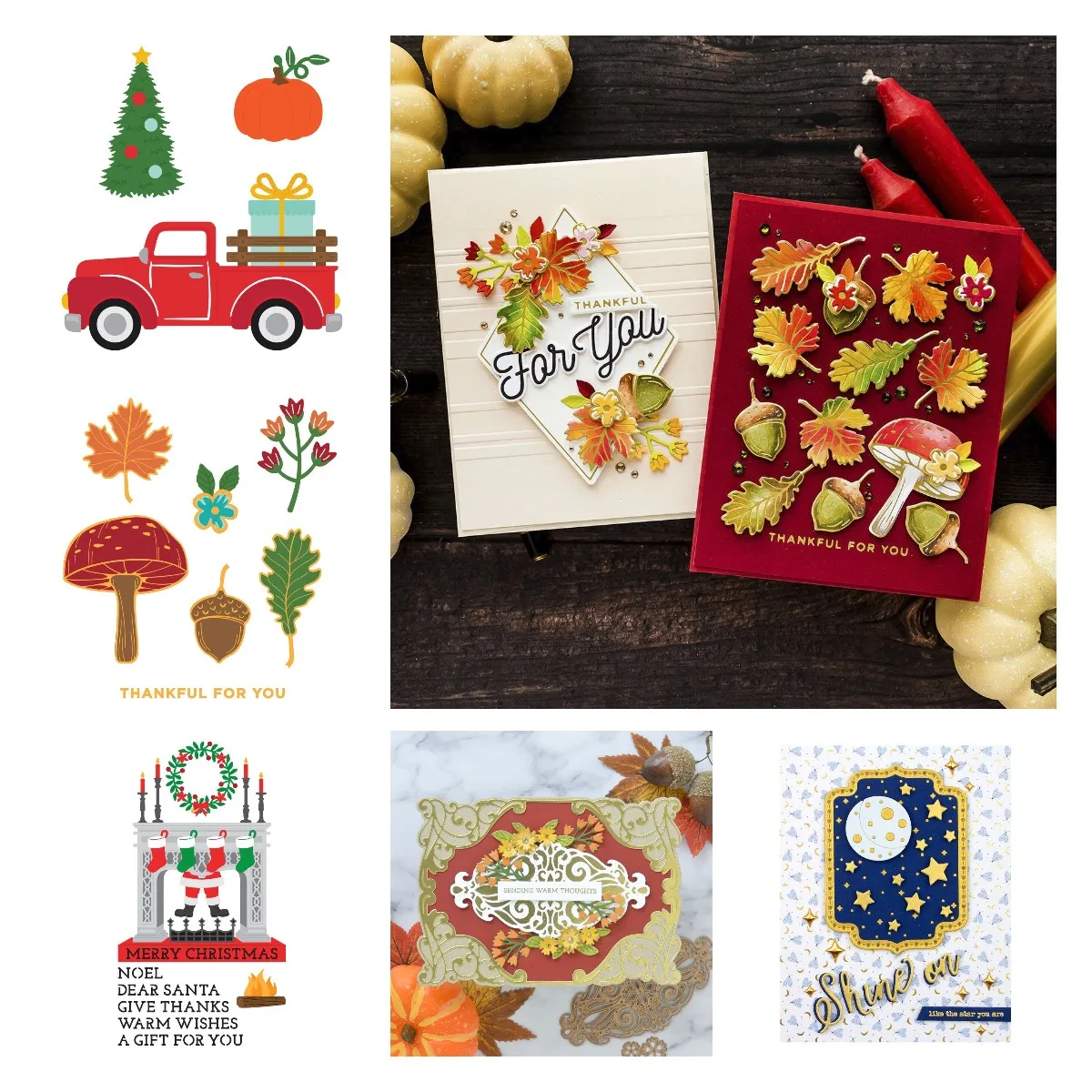 2021 New Diy Santa Claus Fireplace Autumn Woods Star Trailer Flower Frame Metal Cutting Hot foil Dies Set Scrapbook Decoration
2021 New Diy Santa Claus Fireplace Autumn Woods Star Trailer Flower Frame Metal Cutting Hot foil Dies Set Scrapbook Decoration