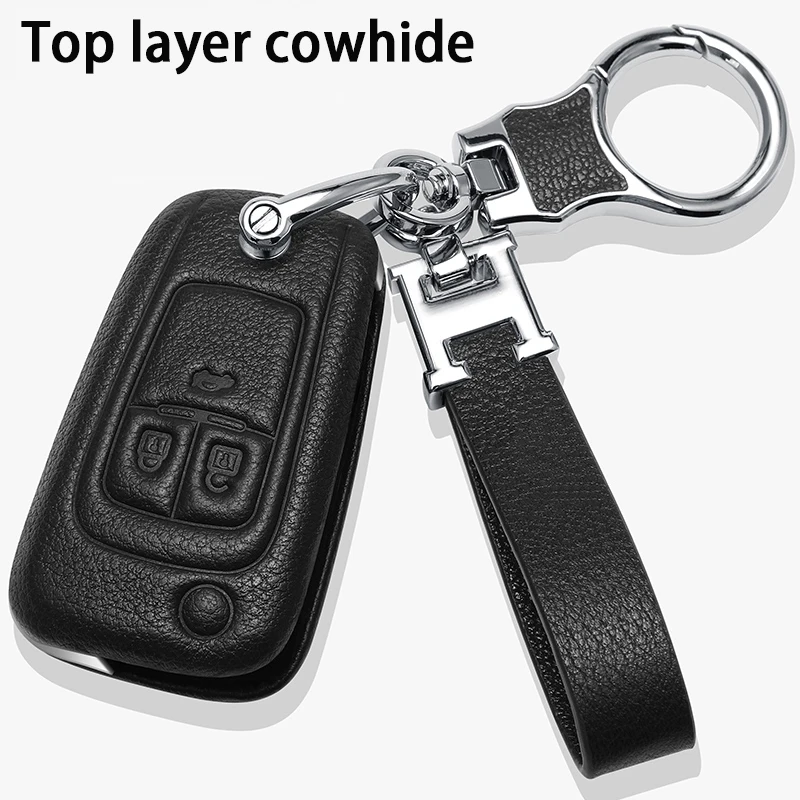 Leather Car Key Case Cover For Buick Chevrolet Cruze Aveo Trax Opel Vauxhall Mokka Encore Astra Corsa Meriva Zafira Fob
Leather Car Key Case Cover For Buick Chevrolet Cruze Aveo Trax Opel Vauxhall Mokka Encore Astra Corsa Meriva Zafira Fob