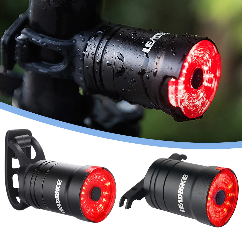 Bicycle Smart Tail Light Auto Brake Sensing Light IPX6 Waterproof Tail Light USB Rechargeable Bike LED Rear Light Accessories
Bicycle Smart Tail Light Auto Brake Sensing Light IPX6 Waterproof Tail Light USB Rechargeable Bike LED Rear Light Accessories