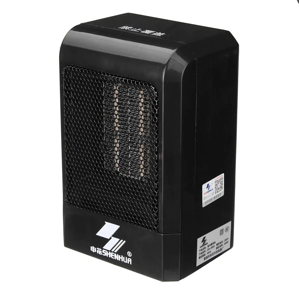 Electric Heater 500W Portable Electric Mini Fan Space Heater Winter Warmer Home Office Desk 220V for Winter Bathroom Heating
Electric Heater 500W Portable Electric Mini Fan Space Heater Winter Warmer Home Office Desk 220V for Winter Bathroom Heating