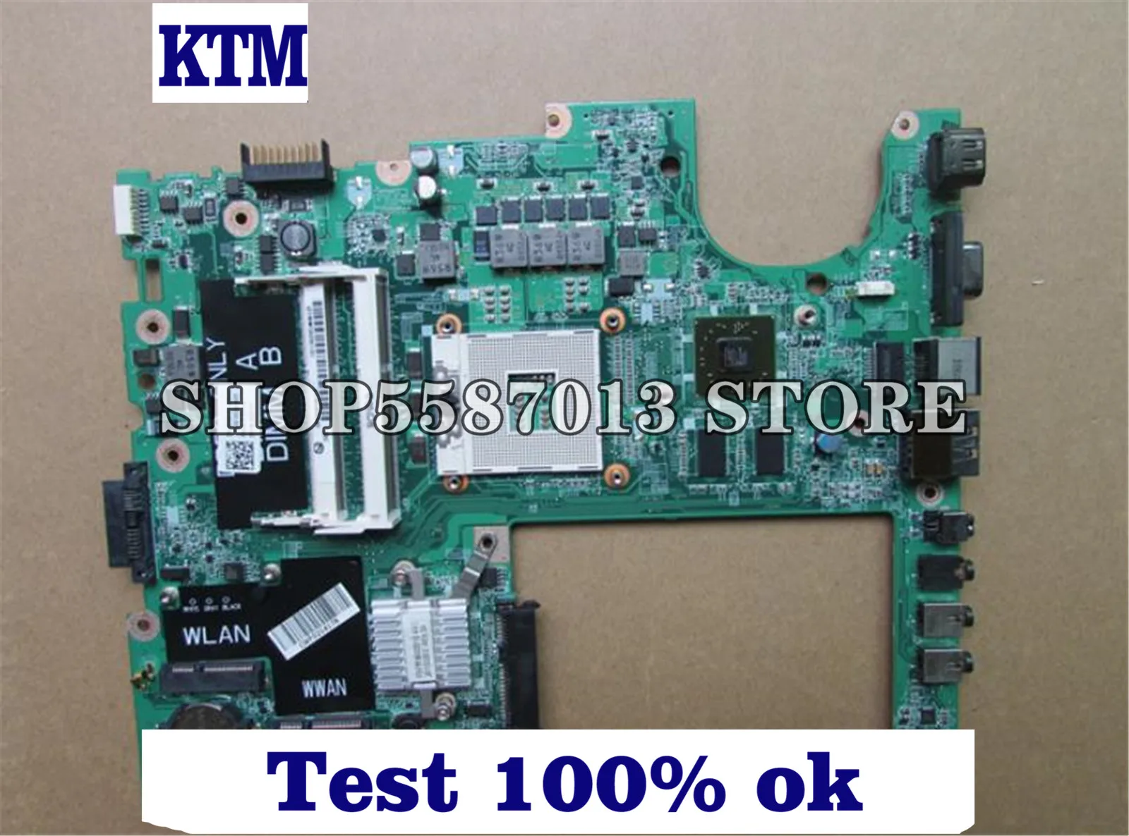 KEFU DAFM9CMB8C0 Laptop motherboard for Dell Studio 1558 original mainboard HD5470 
KEFU DAFM9CMB8C0 Laptop motherboard for Dell Studio 1558 original mainboard HD5470