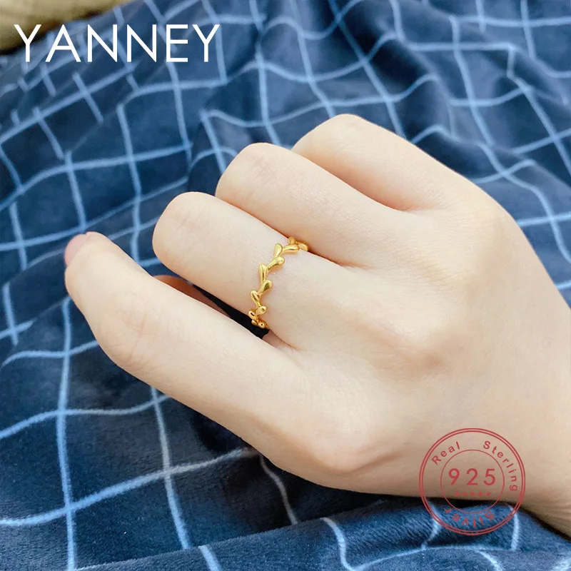 YANNEY 2022 Trend Silver Color Fine Gold Luxury Branch Open Ring For Women Fashion Charm Wedding Jewelry Accessories
YANNEY 2022 Trend Silver Color Fine Gold Luxury Branch Open Ring For Women Fashion Charm Wedding Jewelry Accessories