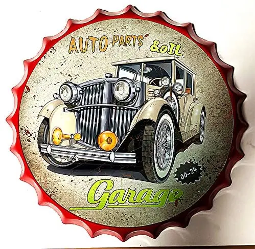 Royal Tin Sign Bottle Cap Metal Tin Sign Garage Auto Parts & Oil Diameter , Round Metal Signs for Home and Kitchen Bar Cafe Gas
Royal Tin Sign Bottle Cap Metal Tin Sign Garage Auto Parts & Oil Diameter , Round Metal Signs for Home and Kitchen Bar Cafe Gas