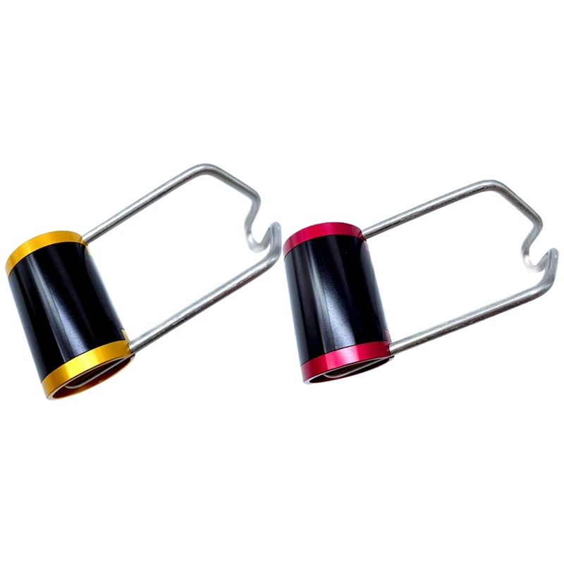 2X Superlight Front Light Bracket Bike Light Holder For Brompton Folding Bicycle Accessories(Black Red&Black Gold)
2X Superlight Front Light Bracket Bike Light Holder For Brompton Folding Bicycle Accessories(Black Red&Black Gold)