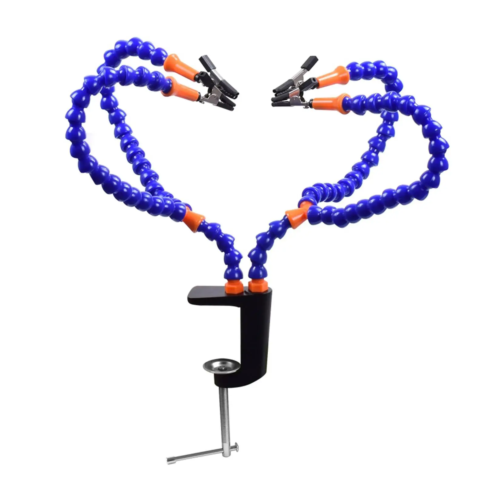 Flexible Helping Hands Soldering Third Hand Soldering Station Tool Heat Resistant Alligator Clamp 360 Degree Swiveling Clamps
Flexible Helping Hands Soldering Third Hand Soldering Station Tool Heat Resistant Alligator Clamp 360 Degree Swiveling Clamps