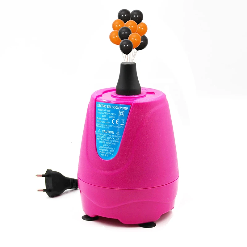 Electric Air Balloon Pump 220V 300W Air Blower Portable Balloon Inflator Pump for Party Decoration Faster and Save Time
Electric Air Balloon Pump 220V 300W Air Blower Portable Balloon Inflator Pump for Party Decoration Faster and Save Time