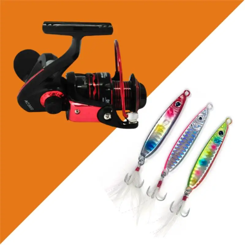 Topline Tackle Metal Fishing Reel 3+1BB Spinning Reels Deep Shallow Spool Front and Rear Drag Reel Metal Artificial Lures Spoon
Topline Tackle Metal Fishing Reel 3+1BB Spinning Reels Deep Shallow Spool Front and Rear Drag Reel Metal Artificial Lures Spoon