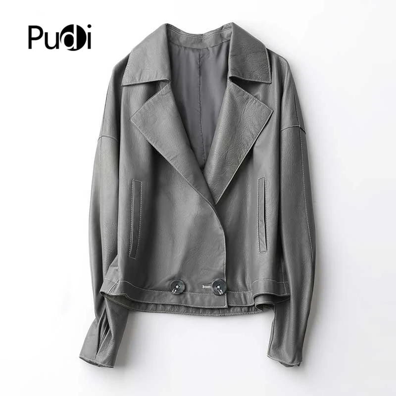 PUDI Real Sheepskin Coat Jacket Over size 2020 Hot Women's Winter Warm Genuine Leather motorcycle Coats Jackets A20103
PUDI Real Sheepskin Coat Jacket Over size 2020 Hot Women's Winter Warm Genuine Leather motorcycle Coats Jackets A20103