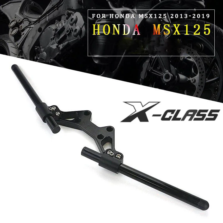 For Honda MSX125 2013 2014 2015 2016 2017 2018 2019 Motorcycle Handlebar Assembly Adjustable Faucet Lower Kit Clamp CNC Aluminum
For Honda MSX125 2013 2014 2015 2016 2017 2018 2019 Motorcycle Handlebar Assembly Adjustable Faucet Lower Kit Clamp CNC Aluminum