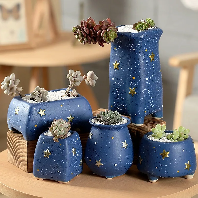 Idyllic Sutao Glaze Old Pile Succulent Ceramic Flower Pot Combination Gardening Home Decoration Crafts Pots for Flowers
Idyllic Sutao Glaze Old Pile Succulent Ceramic Flower Pot Combination Gardening Home Decoration Crafts Pots for Flowers