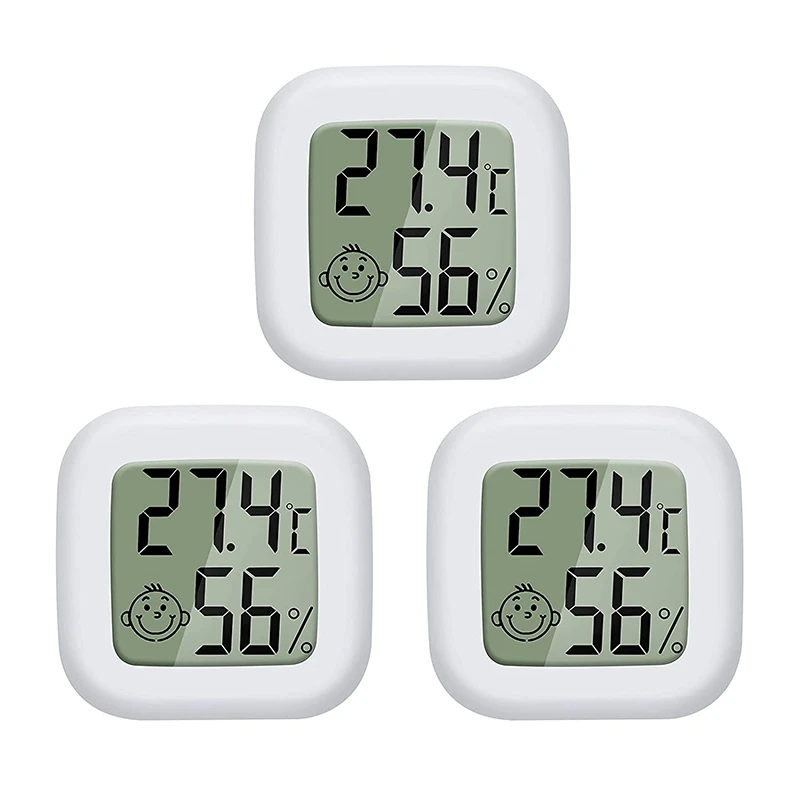 Mini Indoor Thermometer Digital LCD Temperature Sensor Humidity Meter Thermometer Room Hygrometer Gauge Weather Station
Mini Indoor Thermometer Digital LCD Temperature Sensor Humidity Meter Thermometer Room Hygrometer Gauge Weather Station