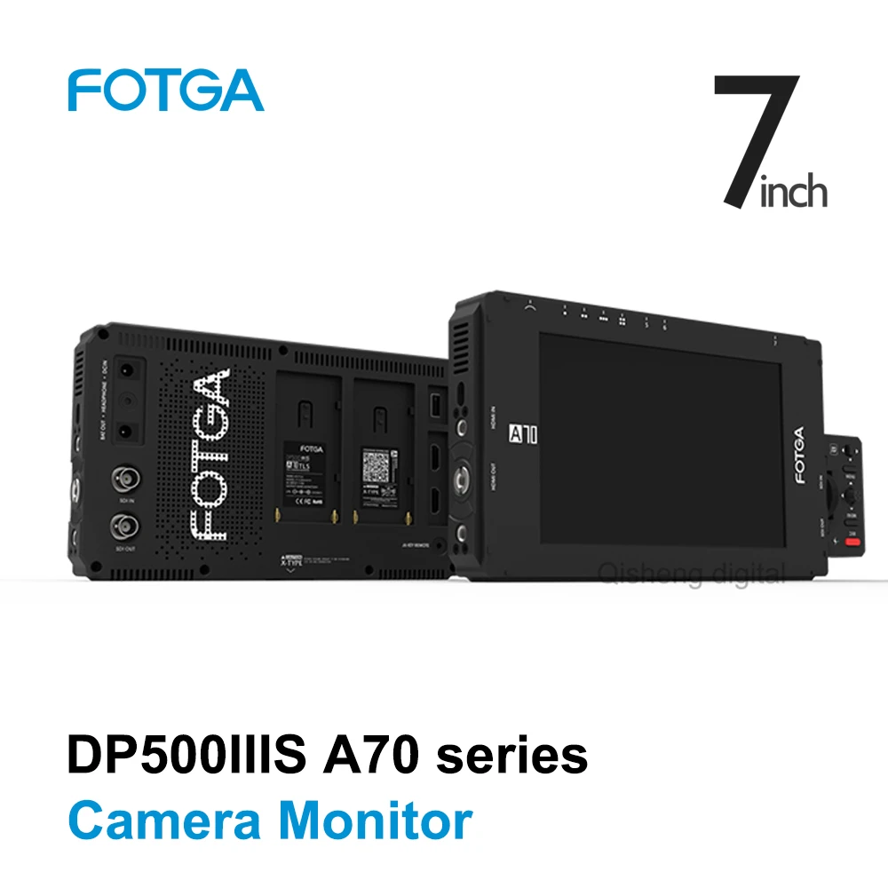 FOTGA DP500IIIS A70 A70T A70TL A70TLS на камере полевой монитор 7 дюймов 3D LUT FHD сенсорный экран 4K