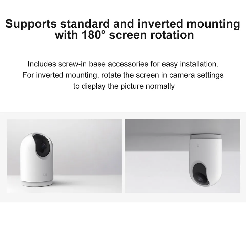 Xiaomi Mi 360 Home Security Camera 2K Pro Baby Monitor Upgraded 3 Million Pixels Full Colour in Low-light Mi Home APP Control
Xiaomi Mi 360 Home Security Camera 2K Pro Baby Monitor Upgraded 3 Million Pixels Full Colour in Low-light Mi Home APP Control