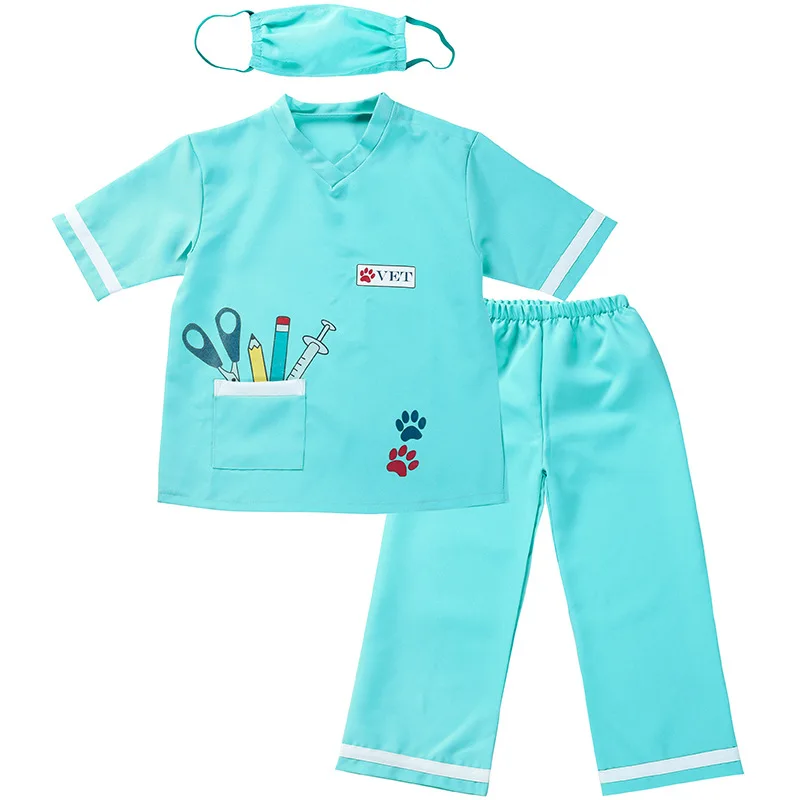 Veterinary Costume Kids Female Doctor Nurse Game Cosplay Clothes Halloween Carnival Party Fancy Dress
Veterinary Costume Kids Female Doctor Nurse Game Cosplay Clothes Halloween Carnival Party Fancy Dress