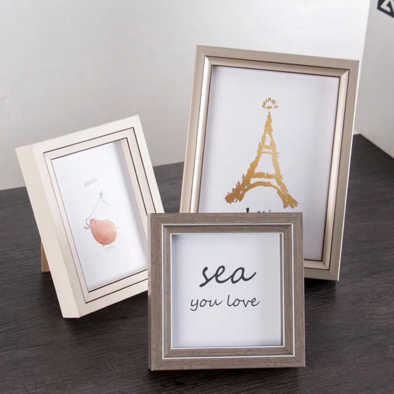 Champagne Color Picture Frame Wall Hanging Photo Frame Simple Desktop Decoration Quality Resin Wedding Frames Memories Gift 1PC
Champagne Color Picture Frame Wall Hanging Photo Frame Simple Desktop Decoration Quality Resin Wedding Frames Memories Gift 1PC