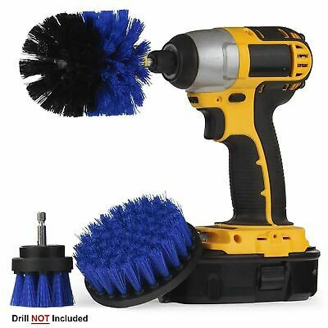 3pc Cleaning Drill Brush Cleaner Combo Tool Electric Drill Power Scrubber Or Car Tire, Boat, Bathroom, Kitchen, Tub Home Tile
3pc Cleaning Drill Brush Cleaner Combo Tool Electric Drill Power Scrubber Or Car Tire, Boat, Bathroom, Kitchen, Tub Home Tile