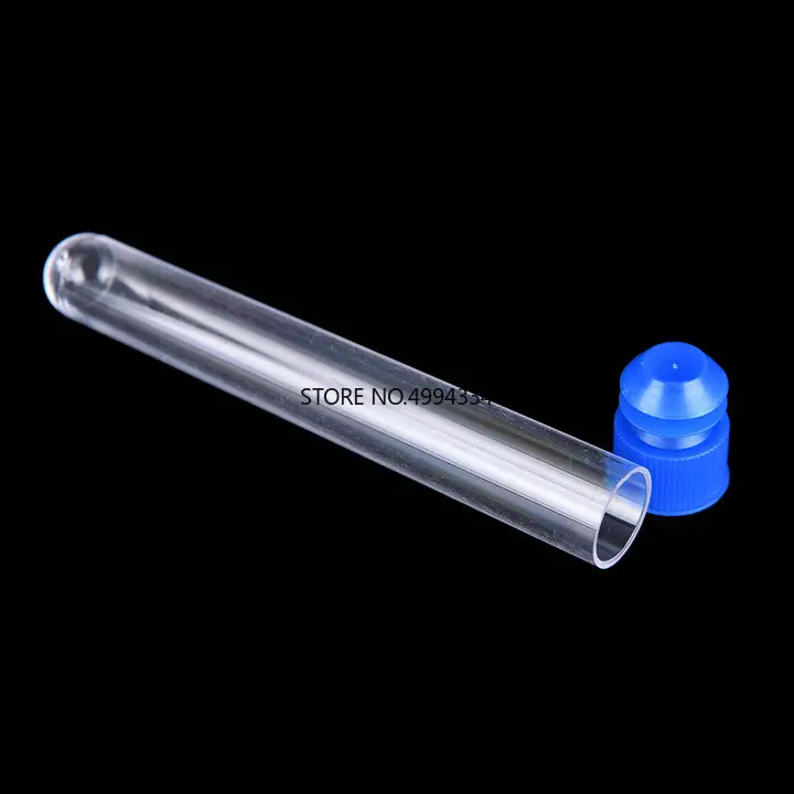 400pcs/lot 12x75mm Clear Plastic test tubes with plastic blue/red stopper push cap for school experiments and tests
400pcs/lot 12x75mm Clear Plastic test tubes with plastic blue/red stopper push cap for school experiments and tests