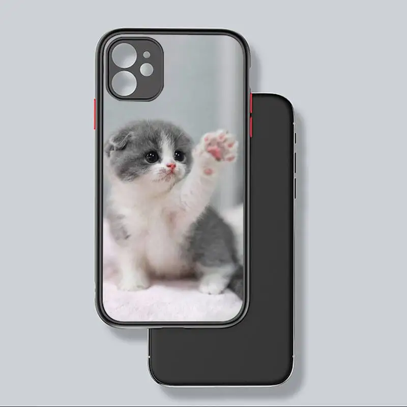 cute cat animal Phone Case For iphone 12 11 8 7 plus mini x xs xr pro max matte transparent cover
cute cat animal Phone Case For iphone 12 11 8 7 plus mini x xs xr pro max matte transparent cover