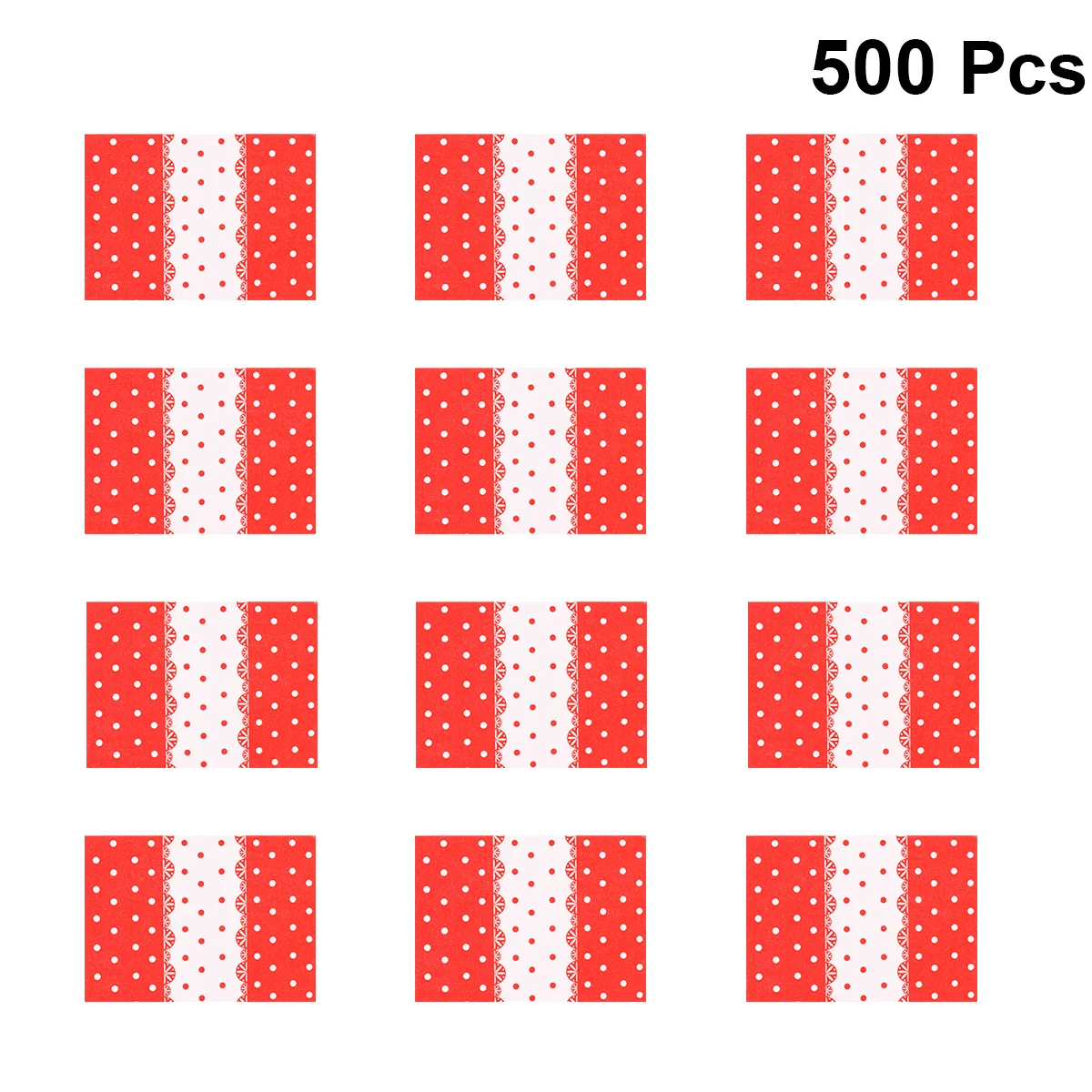 500 шт., красная кружевная бумага для упаковки сахара
500 шт., красная кружевная бумага для упаковки сахара