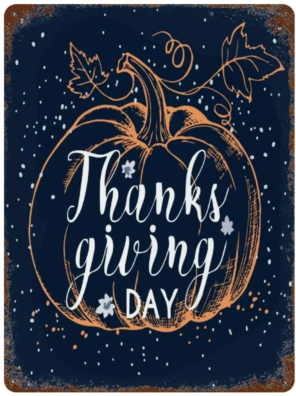 None-brands Vintage Retro Metal Tin Sign Wall Decor Art Thanksgiving Day Starry Golden Lines Pumpkin Illustration Home 20x30
None-brands Vintage Retro Metal Tin Sign Wall Decor Art Thanksgiving Day Starry Golden Lines Pumpkin Illustration Home 20x30