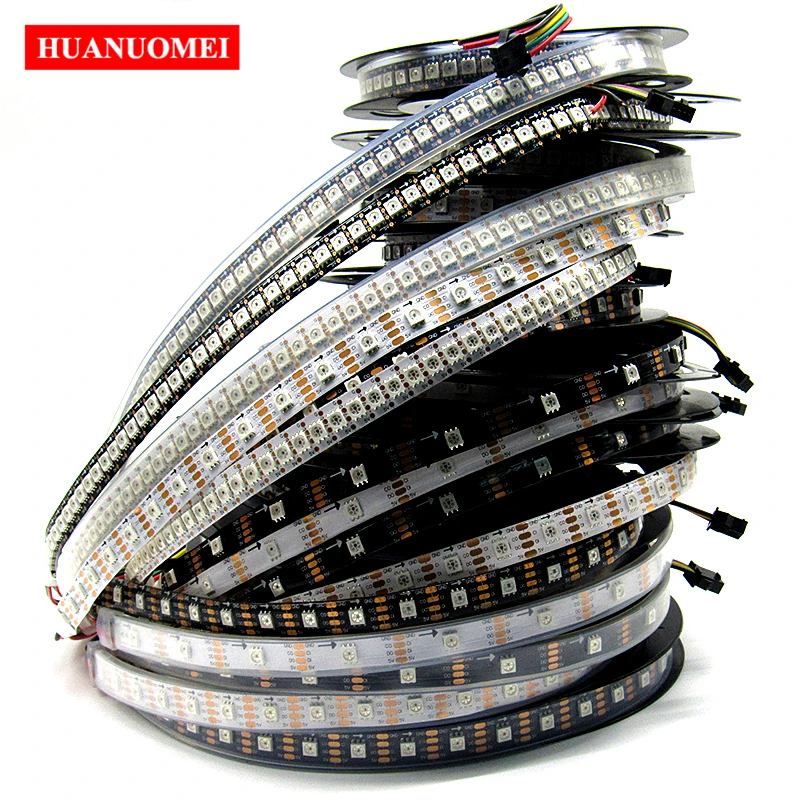 5 V/30/32/48/60/72/144 светодиодный s/пикселей/м HD107S (аналог APA102C) цветная (RGB) Светодиодные ленты 5050 SMD Pixel клейкие ленты светильник, белый/черный печатн...
5 V/30/32/48/60/72/144 светодиодный s/пикселей/м HD107S (аналог APA102C) цветная (RGB) Светодиодные ленты 5050 SMD Pixel клейкие ленты светильник, белый/черный печатн...