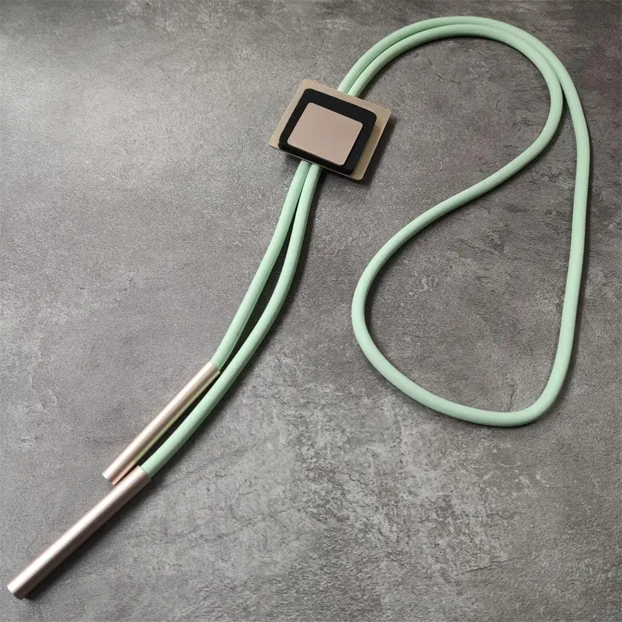 Hot sale Metal Square Statement Women Jewelry Long rubber necklaces & pendants women collares mujer kolye bijoux femme
Hot sale Metal Square Statement Women Jewelry Long rubber necklaces & pendants women collares mujer kolye bijoux femme