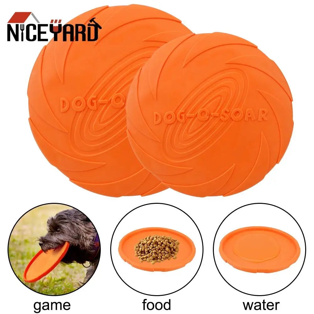 Dog Cat Game Resistant Chew Flying Saucer Pet Training Products Soft Soft Rubber Dog Flying Discs Interactive Dog Chew Toys
Dog Cat Game Resistant Chew Flying Saucer Pet Training Products Soft Soft Rubber Dog Flying Discs Interactive Dog Chew Toys