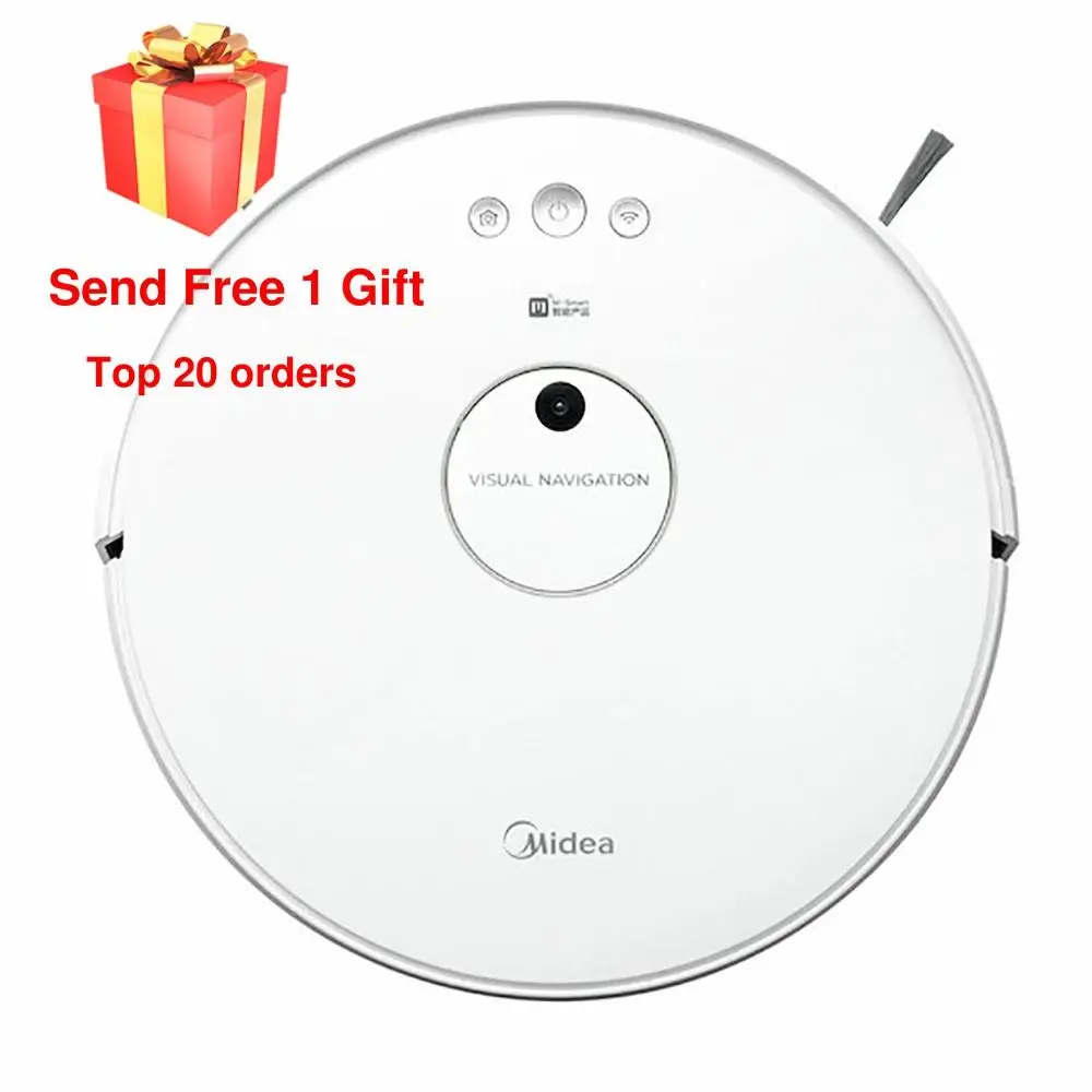 Интеллектуальный робот-пылесос Midea, циклонный пылесборник, домашняя Vacum электрическая швабра, интерактивный робот для уборки пола
