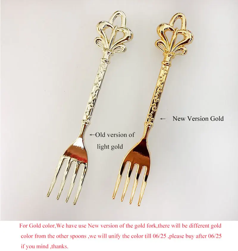 CN 6pcs Vintage Spoons Fork Mini Royal Style Metal Gold Carved Coffee Snacks Fruit Prikkers Dessert Fork Kitchen Tool Teaspoon
CN 6pcs Vintage Spoons Fork Mini Royal Style Metal Gold Carved Coffee Snacks Fruit Prikkers Dessert Fork Kitchen Tool Teaspoon