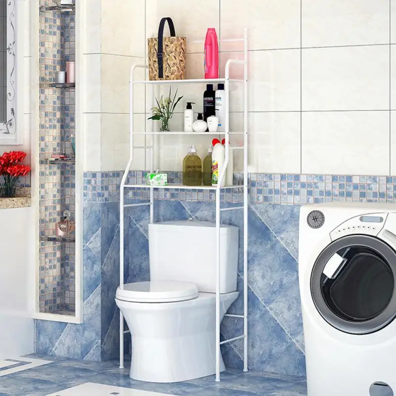 Bathroom Save SpaceToilet Cabinet Over The Rack Painted Steel Adjustable Screw Foot Pad Bearing 30kg Rack Three-layer Floor Shel
Bathroom Save SpaceToilet Cabinet Over The Rack Painted Steel Adjustable Screw Foot Pad Bearing 30kg Rack Three-layer Floor Shel
