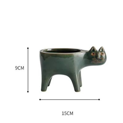 Cute Cat Tail Flower Pot Ceramic Personality Creative Simple Solid Color Flower Pot Desktop White Cartoon Animal Flower PotLD469
Cute Cat Tail Flower Pot Ceramic Personality Creative Simple Solid Color Flower Pot Desktop White Cartoon Animal Flower PotLD469
