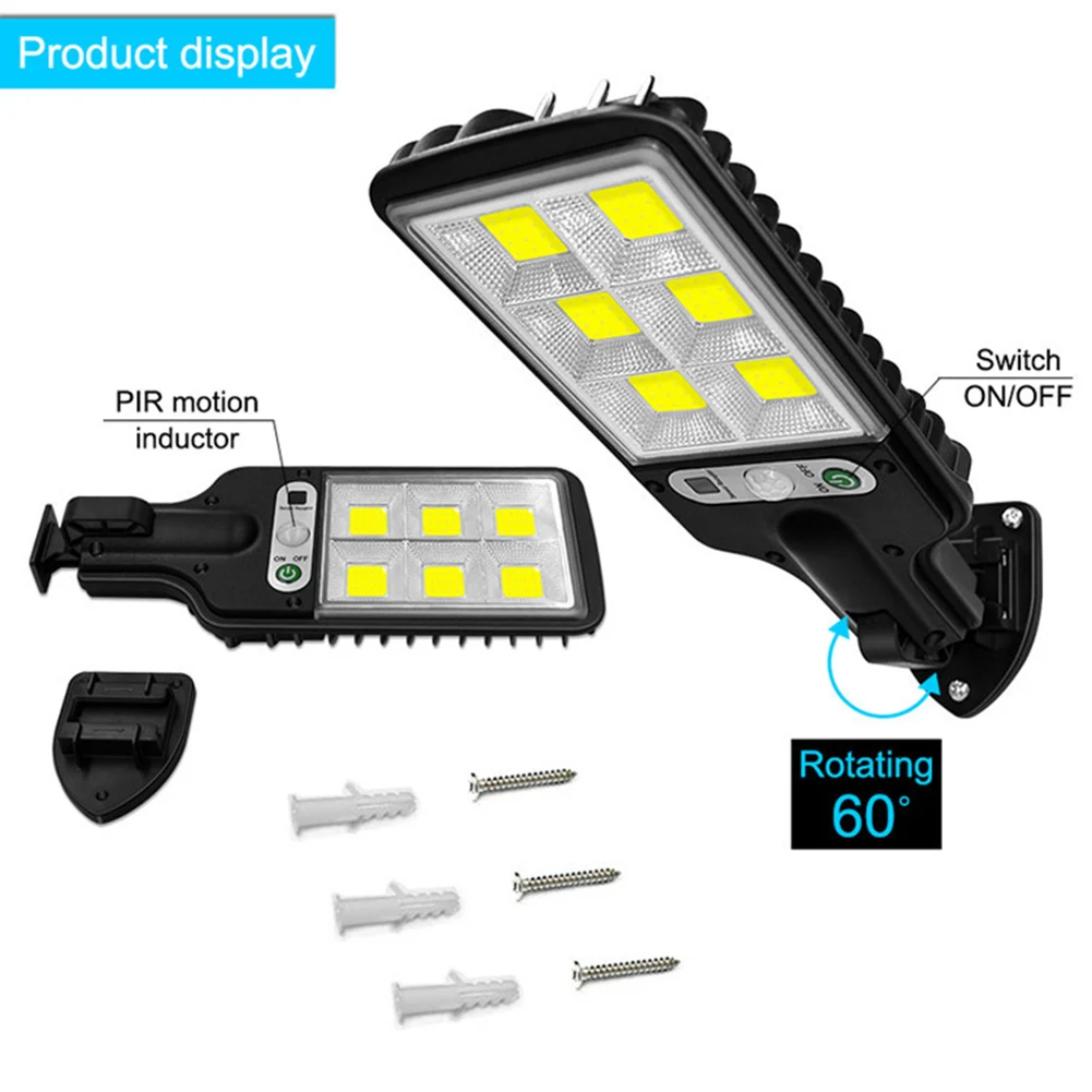 Solar Road Lamp Outdoor Garden Waterproof 3-Modes Motion Sensor Wall Lights Solar Street Light Waterproof PIR Sensor Wall Lamp
Solar Road Lamp Outdoor Garden Waterproof 3-Modes Motion Sensor Wall Lights Solar Street Light Waterproof PIR Sensor Wall Lamp