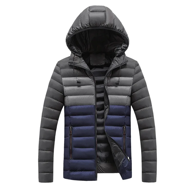 Hot Men's Hat Detachable Winter Slim fit Coat Hot New New Male Fashion Stand Collar Zippers splice Cotton Padded Thick Jackets
Hot Men's Hat Detachable Winter Slim fit Coat Hot New New Male Fashion Stand Collar Zippers splice Cotton Padded Thick Jackets