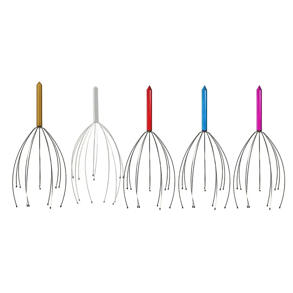 Stainless Steel Octopus Head Massager Massage Instrument Head Scratchy Scratching Head Scalp Massager
Stainless Steel Octopus Head Massager Massage Instrument Head Scratchy Scratching Head Scalp Massager