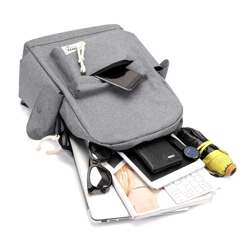Women Casual Backpack Students Concise Large Capacity Schoolbag Teenage Girls Travel bag Females Shoulder Bag Unisex Backpack
Women Casual Backpack Students Concise Large Capacity Schoolbag Teenage Girls Travel bag Females Shoulder Bag Unisex Backpack