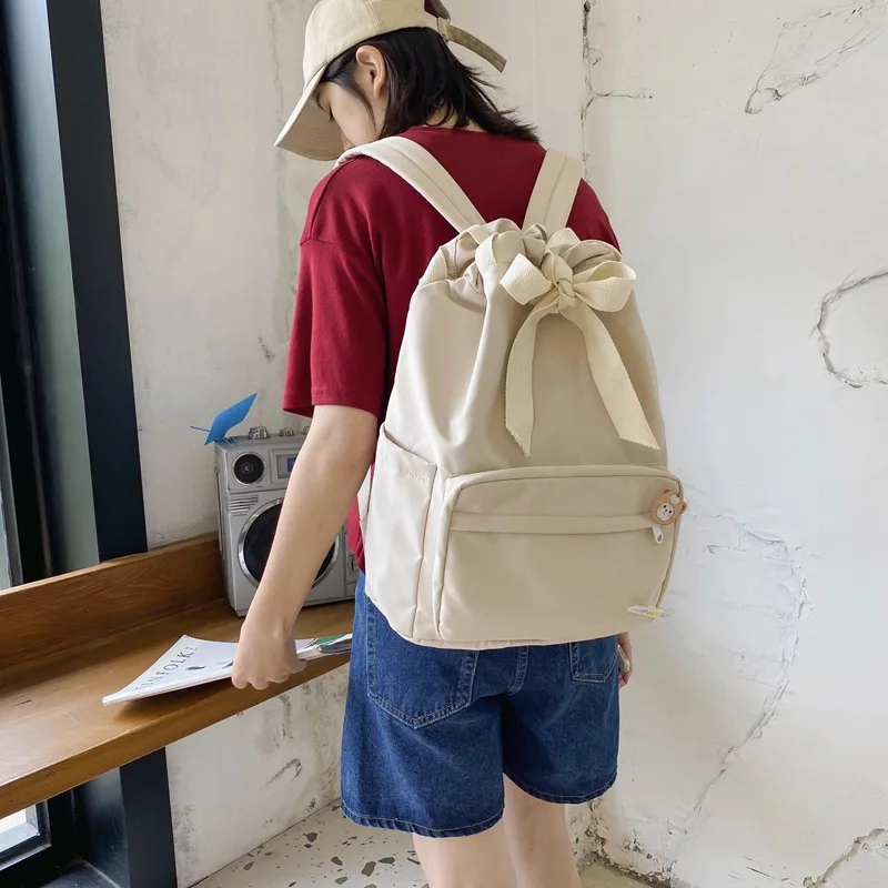 Fashion Backpack Women Solid Color Shoulder Bag Preppy Style Casual for Teenage Girls School Bag 2021 Summer Female New Backpack
Fashion Backpack Women Solid Color Shoulder Bag Preppy Style Casual for Teenage Girls School Bag 2021 Summer Female New Backpack
