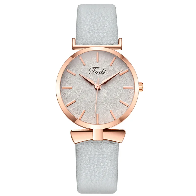Simple Ladies Watch Quartz Movement Embossed Leaf Dial Artificial Leather Strap Ladies Watch Ladies Watch New Ladies Watch 
Simple Ladies Watch Quartz Movement Embossed Leaf Dial Artificial Leather Strap Ladies Watch Ladies Watch New Ladies Watch