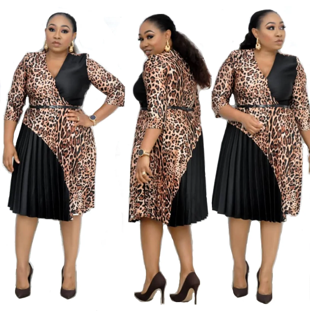 African Dresses For Women Elegent Fashion African Clothes Ladies Plus Size Knee-length African Dress Pleated Ankara Dresses
African Dresses For Women Elegent Fashion African Clothes Ladies Plus Size Knee-length African Dress Pleated Ankara Dresses