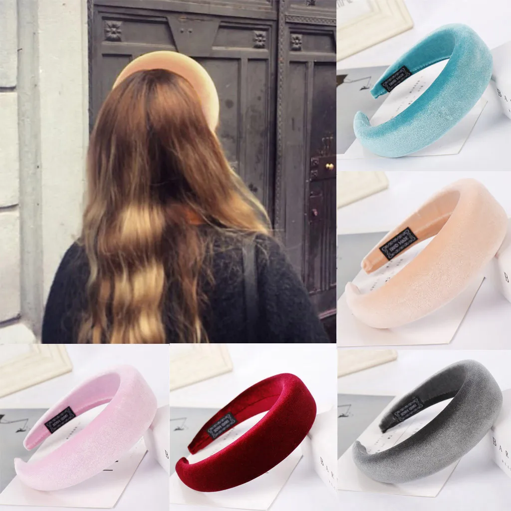 Fashion Sponge Velvet Hairband Black White Pink Women Hair Head Hoop Sweet Girls Hair Headband Accessories Soft Solid Twisted
Fashion Sponge Velvet Hairband Black White Pink Women Hair Head Hoop Sweet Girls Hair Headband Accessories Soft Solid Twisted