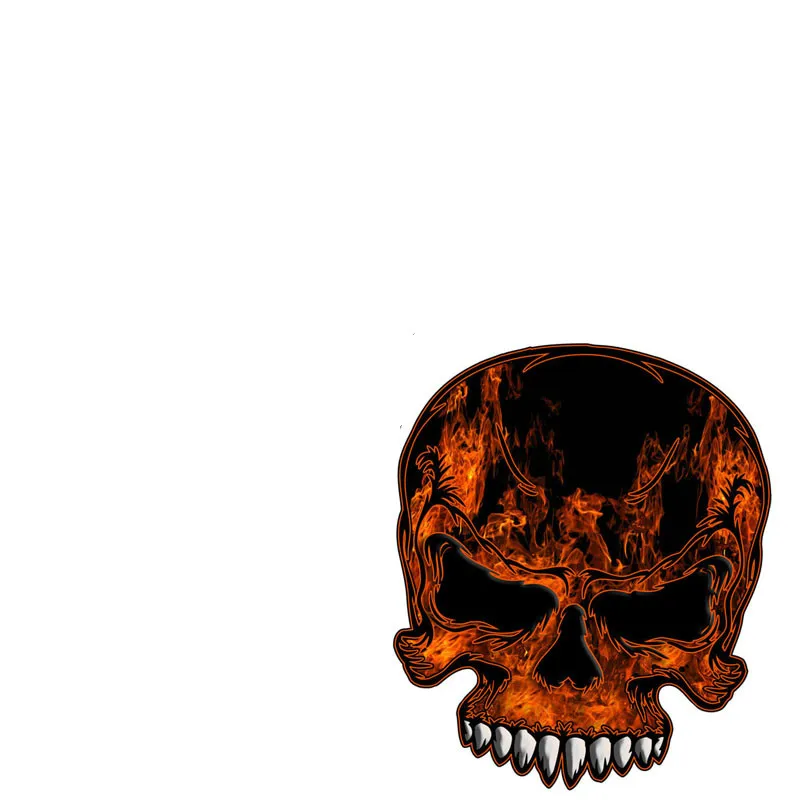 9cm*8cm Creative Car Sticker Accessories REAL FLAME SKULL Vinyl PVC Motorcycle Waterproof Windshield Window Car Styling Decal
9cm*8cm Creative Car Sticker Accessories REAL FLAME SKULL Vinyl PVC Motorcycle Waterproof Windshield Window Car Styling Decal